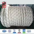 Marine Equipment 6 Strand PP Marine Tow Rope For Ship Boat